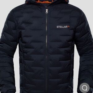 Men's Navy Puffer Jacket NWOT